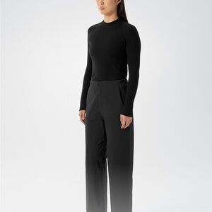 Arc'teryx Black Wide-Leg Khara Pants
